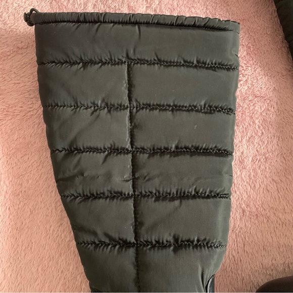 NWT Pennington Wide Width Black Quilted Riding Boots 8WW - Picture 6 of 9